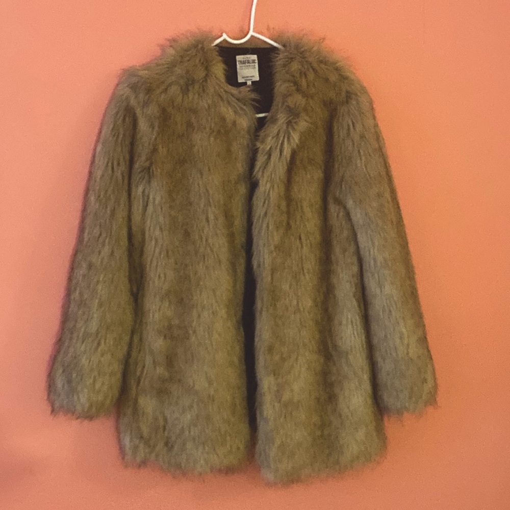 Zara Faux Fur Coat